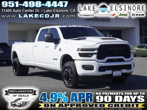 Bright White Clearcoat 2026 RAM 3500 Limited