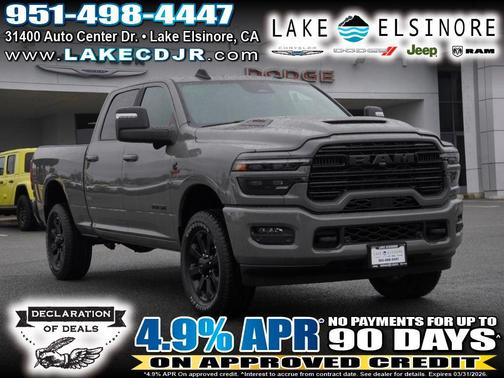 Ceramic Gray Clearcoat 2026 RAM 3500 Laramie