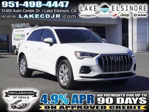 Ibis White 2023 Audi Q3 40 Premium