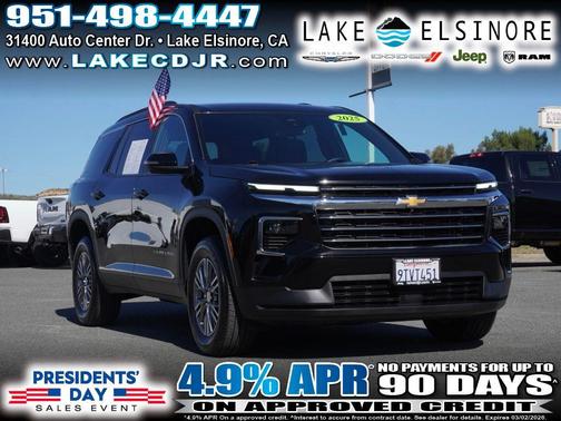 2025 Chevrolet Traverse LT