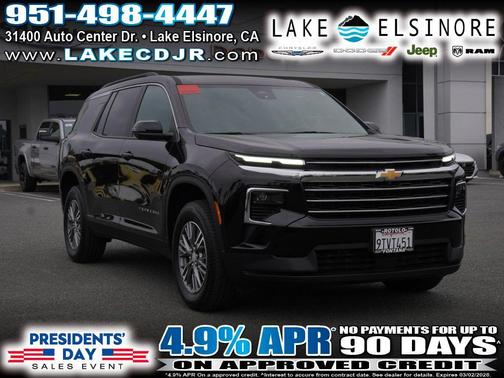 2025 Chevrolet Traverse LT