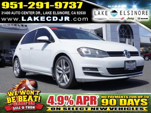 2015 Volkswagen Golf TDI SEL 4-Door