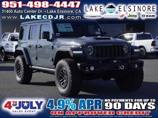 Anvil Clearcoat 2026 Jeep Wrangler Rubicon