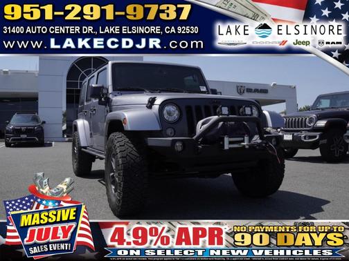 2018 Jeep Wrangler JK Unlimited Freedom Edition