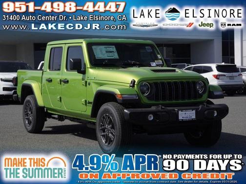Mojito! Clearcoat 2026 Jeep Gladiator Sport