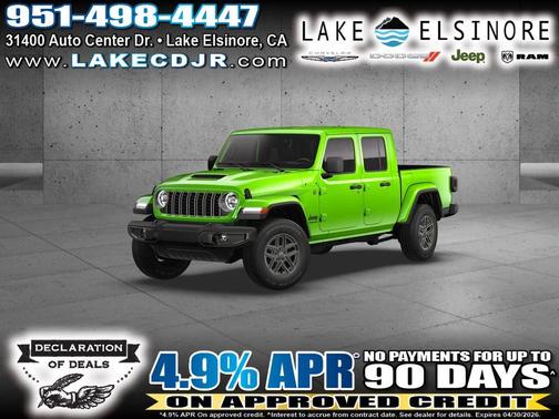 Mojito! Clearcoat 2026 Jeep Gladiator Sport