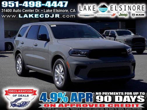 Destroyer Gray Clearcoat 2026 Dodge Durango GT