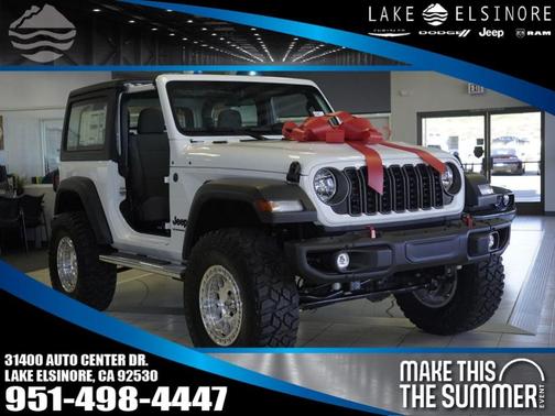 Bright White Clearcoat 2026 Jeep Wrangler Sport