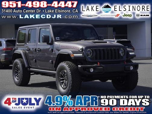 Granite Crystal Clearcoat Metallic 2026 Jeep Wrangler Rubicon