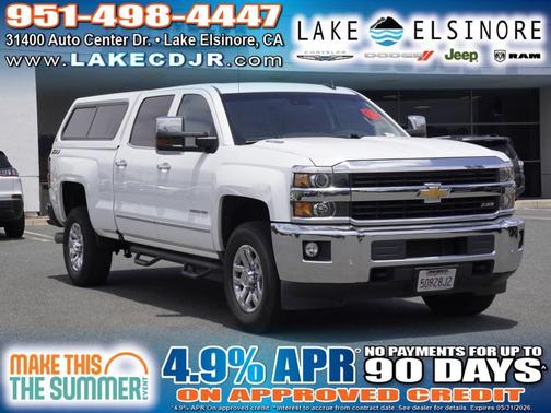 Summit White 2016 Chevrolet Silverado 2500 LTZ