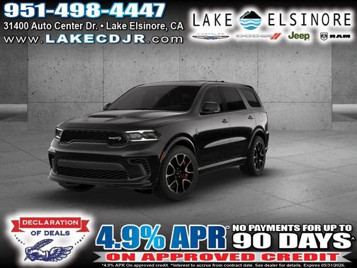 DB Black Crystal Clearcoat 2026 Dodge Durango SRT Hellcat
