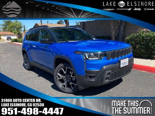Hydro Blue Pearlcoat 2026 Jeep Cherokee Overland