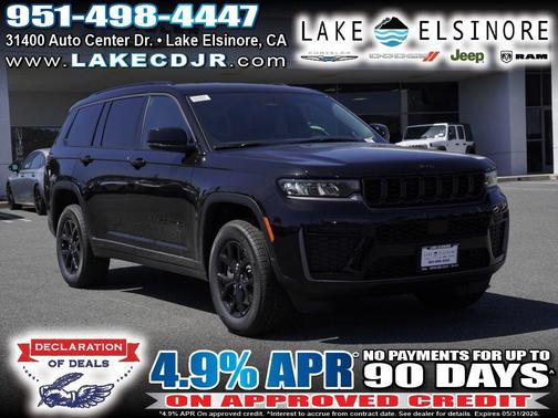 Diamond Black 2026 Jeep Grand Cherokee L Laredo