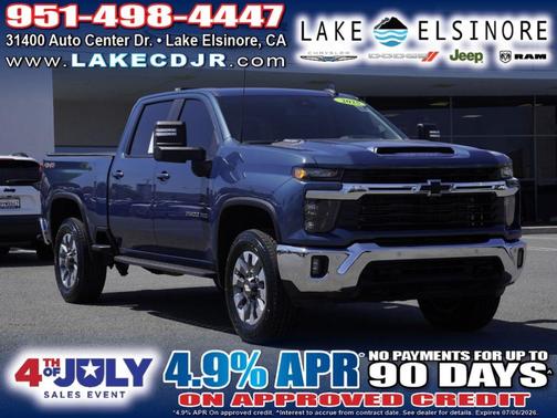 Lakeshore Blue Metallic 2025 Chevrolet Silverado 2500 LT
