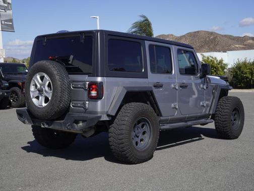 Billet Silver Metallic Clearcoat 2018 Jeep Wrangler Unlimited Sport