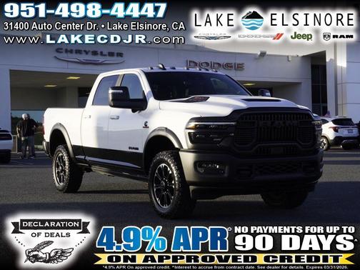 Bright White Clearcoat 2026 RAM 2500 Rebel/Power Wagon