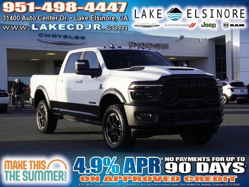 Bright White Clearcoat 2026 RAM 2500 Rebel/Power Wagon