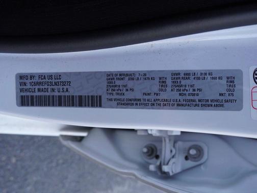 2020 RAM 1500 Big Horn