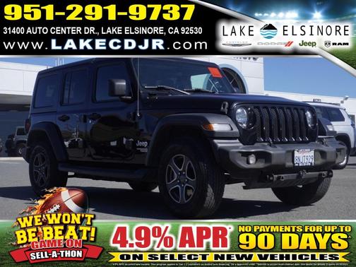 2019 Jeep Wrangler Unlimited Sport