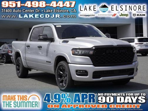 Silver Zynith 2026 RAM 1500 Big Horn/Lone Star