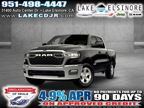 Diamond Black 2026 RAM 1500 Big Horn/Lone Star