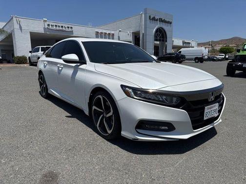White 2020 Honda Accord Sport 2.0T