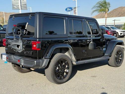 Black Clearcoat 2023 Jeep Wrangler 4xe Sahara