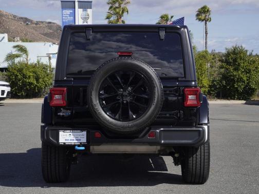 Black Clearcoat 2023 Jeep Wrangler 4xe Sahara