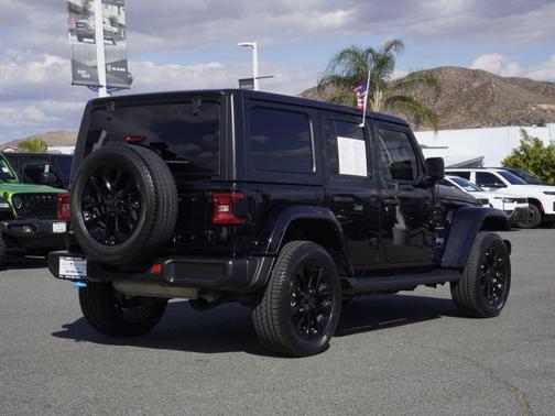 Black Clearcoat 2023 Jeep Wrangler 4xe Sahara