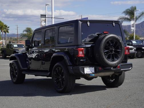 Black Clearcoat 2023 Jeep Wrangler 4xe Sahara