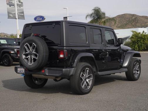 Black Clearcoat 2024 Jeep Wrangler 4xe Sport