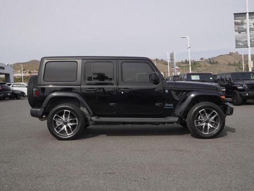 Black Clearcoat 2024 Jeep Wrangler 4xe Sport