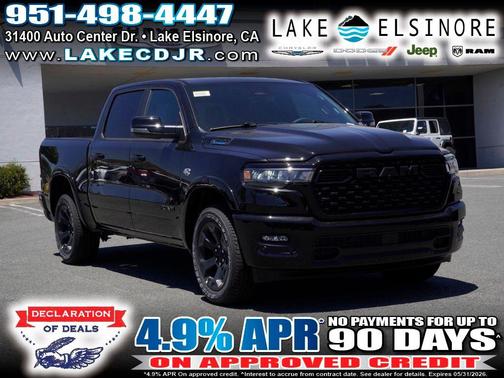 Diamond Black 2026 RAM 1500 Big Horn/Lone Star