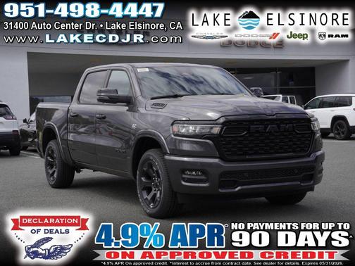 Granite Crystal Clearcoat Metallic 2026 RAM 1500 Big Horn/Lone Star