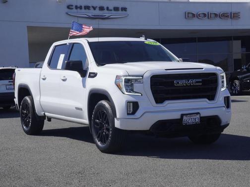Summit White 2022 GMC Sierra 1500 Limited Elevation