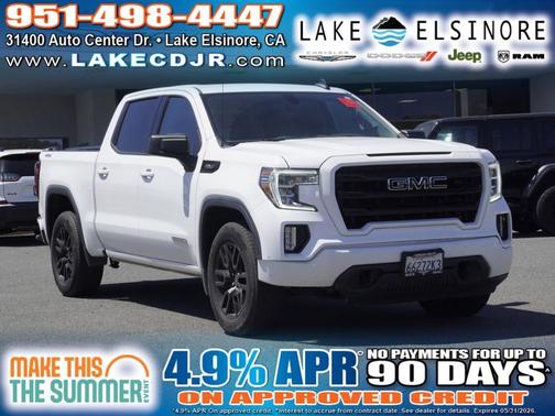 Summit White 2022 GMC Sierra 1500 Limited Elevation