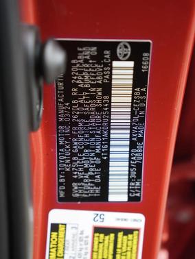 Red 2024 Toyota Camry SE
