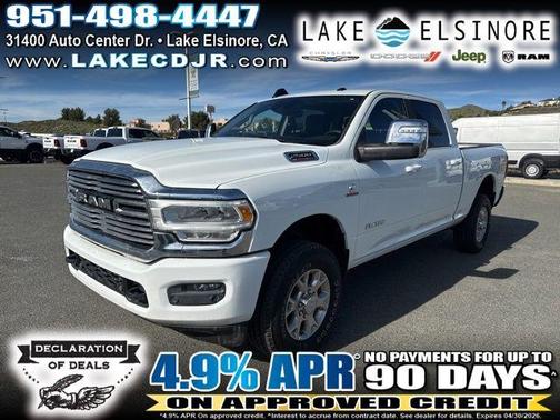 Bright White Clearcoat 2024 RAM 2500 Laramie