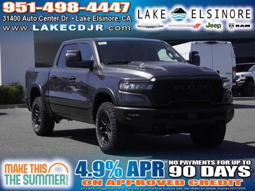 Granite Crystal Clearcoat Metallic 2026 RAM 1500 Rebel