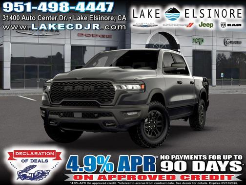 Granite Crystal Clearcoat Metallic 2026 RAM 1500 Rebel