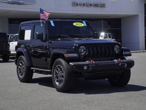 Black Clearcoat 2021 Jeep Wrangler Sport