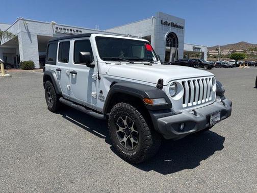 Bright White Clearcoat 2020 Jeep Wrangler Unlimited Sport