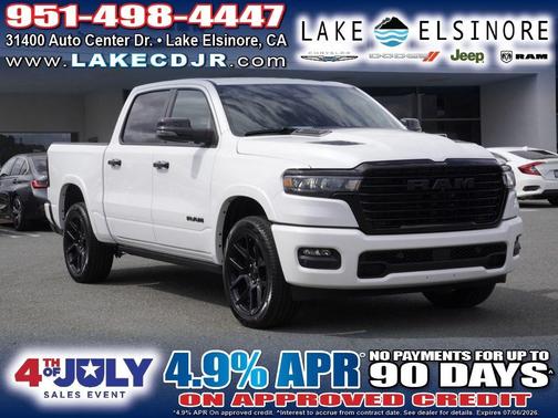 Ivory White 2026 RAM 1500 Laramie