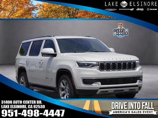 Luxury White Pearlcoat 2022 Jeep Wagoneer Series II
