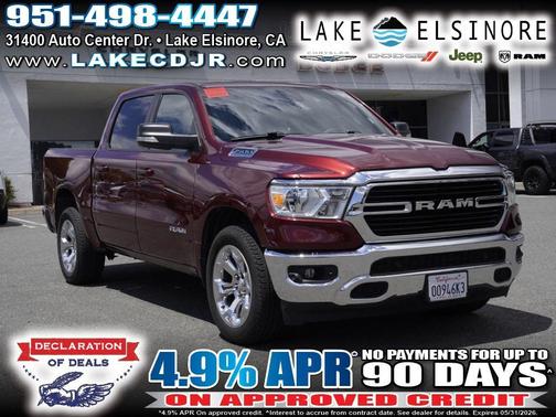Delmonico Red Pearlcoat 2021 RAM 1500 Big Horn