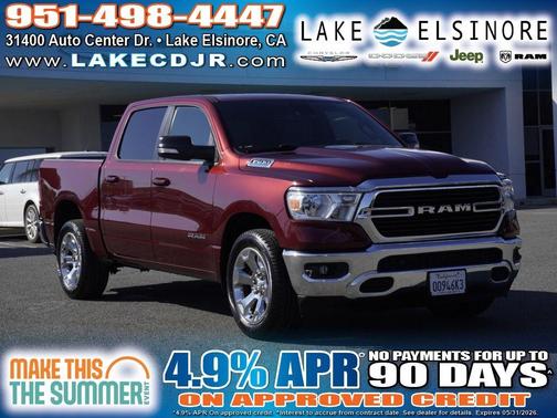 Delmonico Red Pearlcoat 2021 RAM 1500 Big Horn