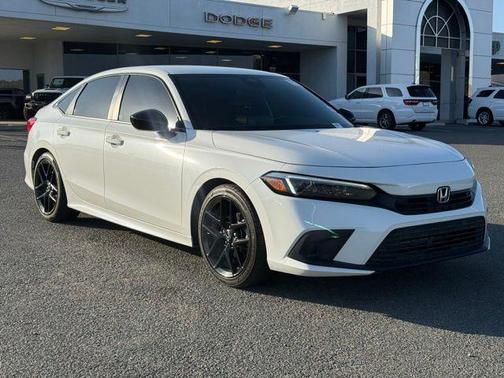 White 2024 Honda Civic Sport