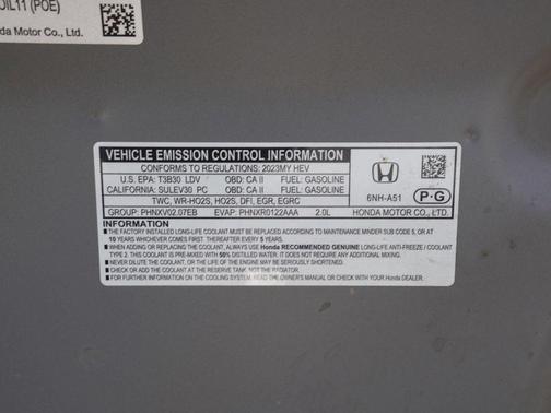 Charcoal 2023 Honda Accord Hybrid Sport-L