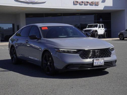 Charcoal 2023 Honda Accord Hybrid Sport-L