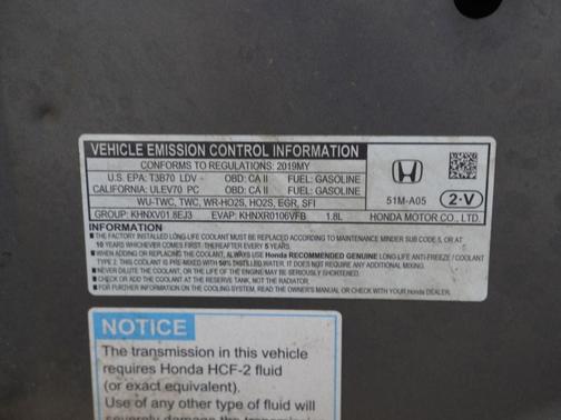 2019 Honda HR-V EX